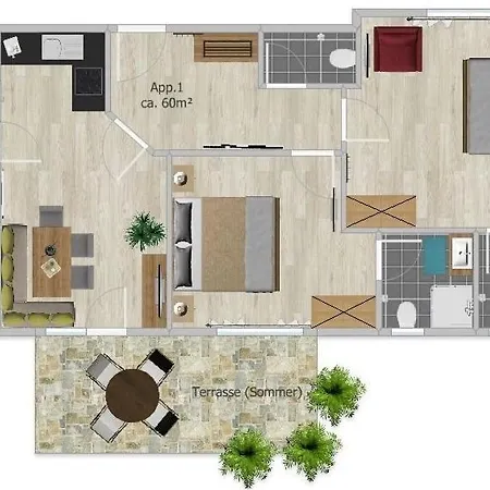 Apartamento Haus Gumpold 2 *